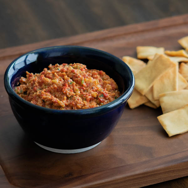 Red Pepper Walnut Dip