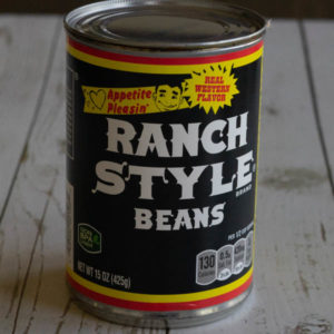 Can (Ranch Style Beans)